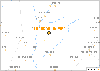 map of Lagoa do Lajeiro