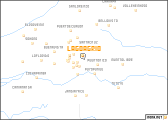 map of Lago Agrio