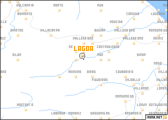 map of Lagoa