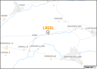 map of Lagol