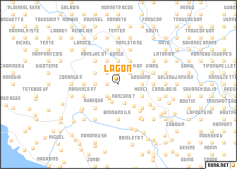 map of Lagon