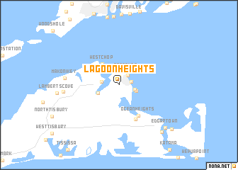 map of Lagoon Heights