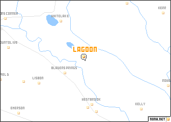 map of Lagoon