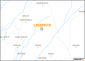 map of La Gorrita