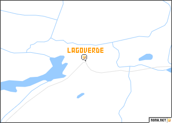 map of Lago Verde