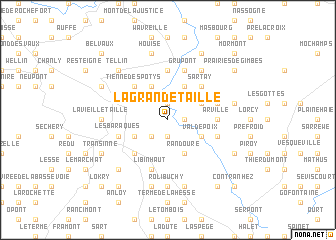 map of La Grande Taille
