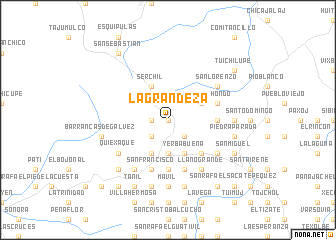map of La Grandeza