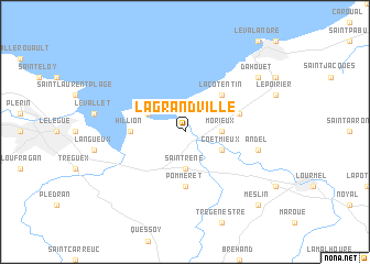 map of La Grandville