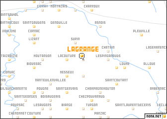 map of La Grange