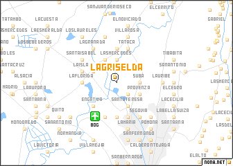 map of La Griselda