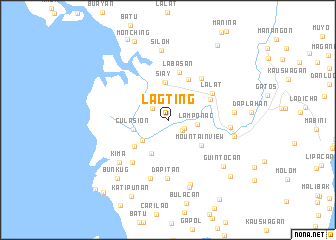 map of Lagting