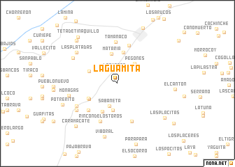 map of La Guamita