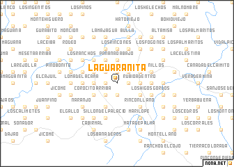 map of La Guaranita