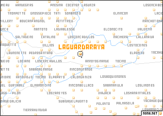 map of La Guardaraya