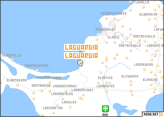 map of La Guardia