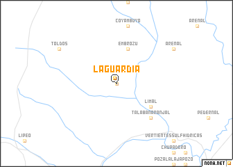 map of La Guardia