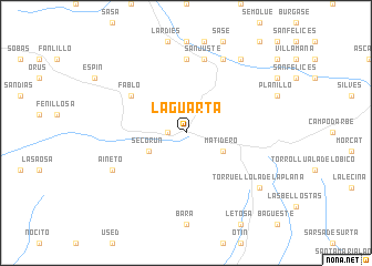 map of Laguarta