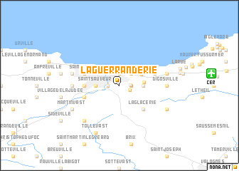 map of La Guerranderie