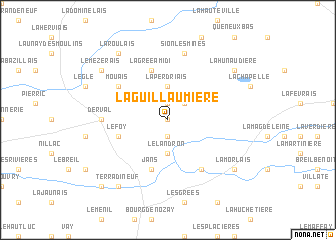 map of La Guillaumière
