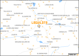 map of La Guilota