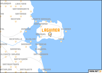 map of La Guinea