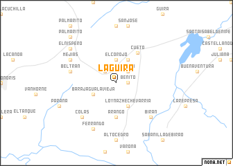 map of La Güira