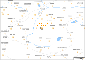 map of Laguja