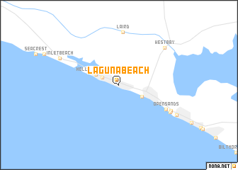 map of Laguna Beach