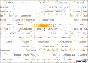 map of Laguna de Coto