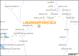 map of Laguna San Francisco