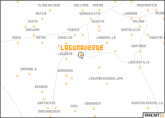 map of Laguna Verde