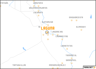 map of Laguna