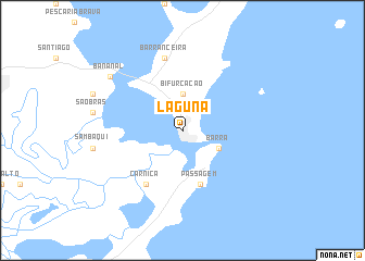 map of Laguna