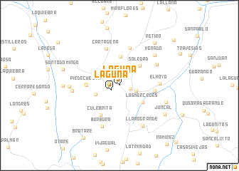 map of Laguna