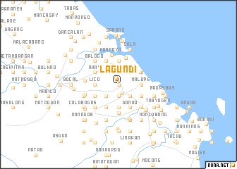 map of Lagundi