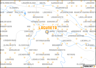 map of Laguneta