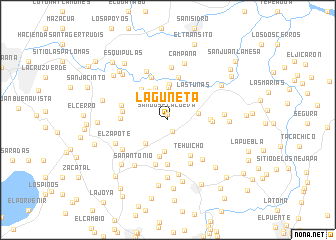 map of Laguneta