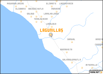 map of Lagunillas