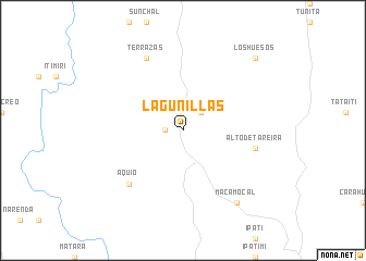 map of Lagunillas