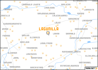 map of Lagunilla