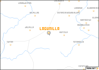 map of Lagunilla