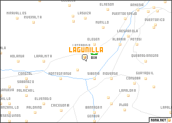 map of Lagunilla