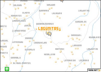 map of Lagunitas