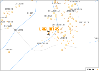 map of Lagunitas