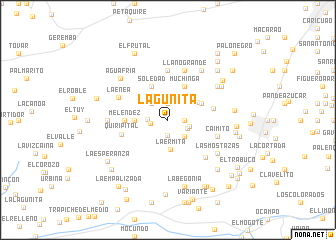 map of Lagunita