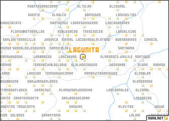 map of Lagunita