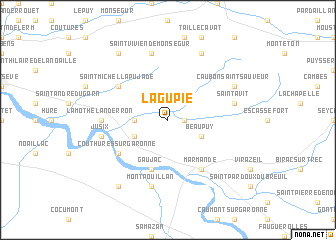 map of Lagupie