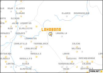 map of La Habana