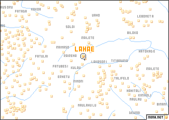 map of Lahae