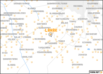 map of Lahak